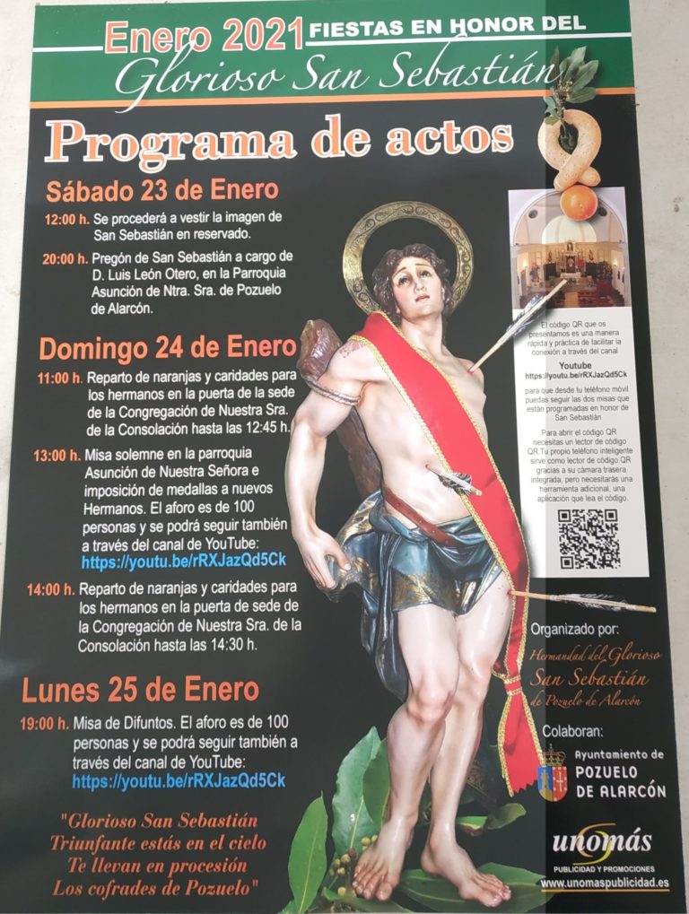 Programa de Actos: San Sebastián 