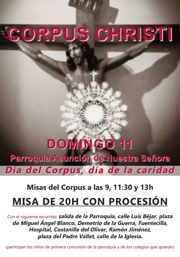11 de Junio: Corpus Christi 