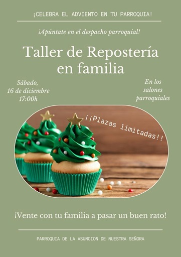 Taller: Repostería 