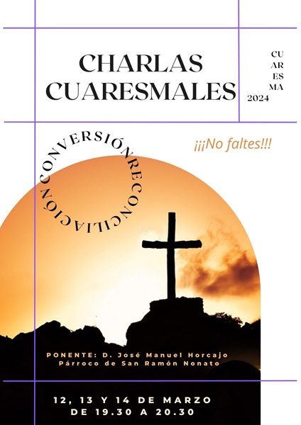 Cuaresma 2024: Charlas 