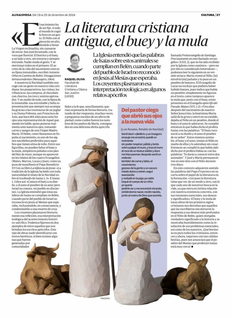 Artículo: el buey y la mula 