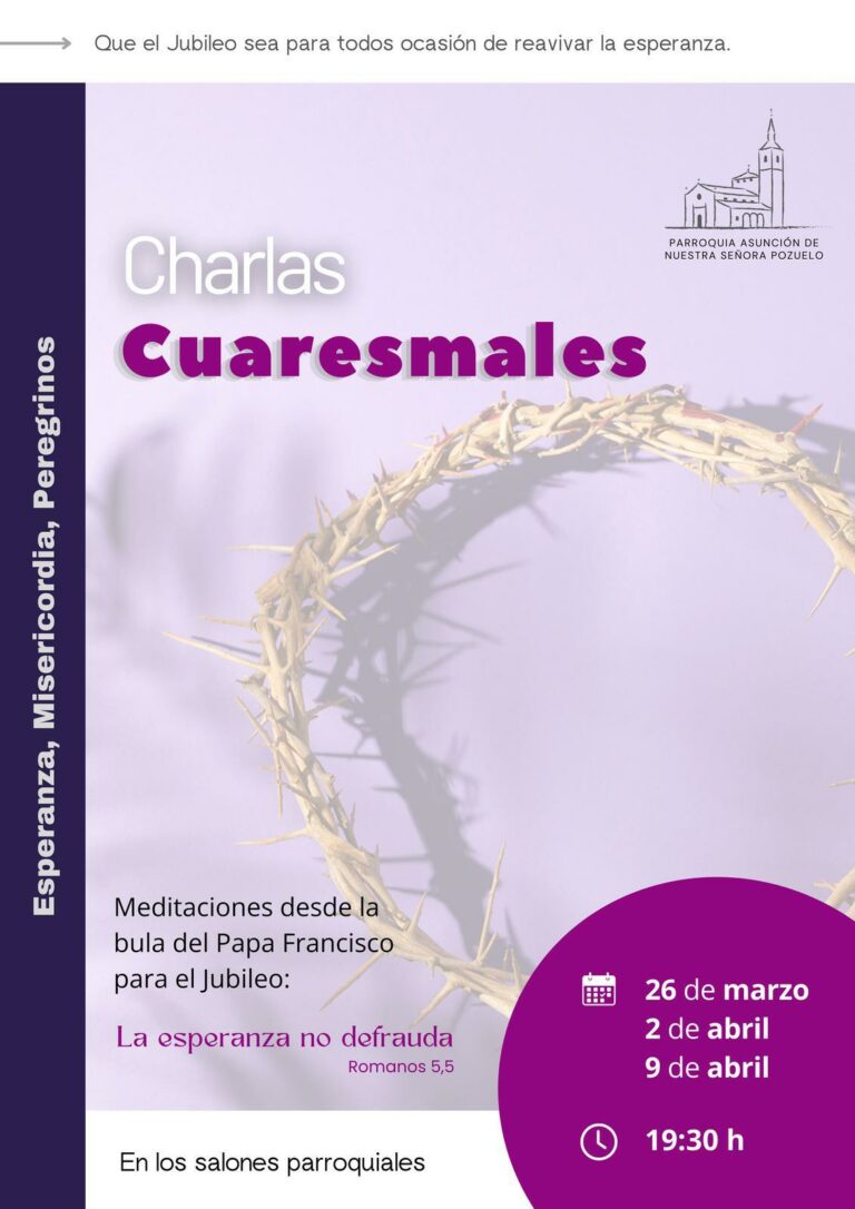 Cuaresma: Charlas 