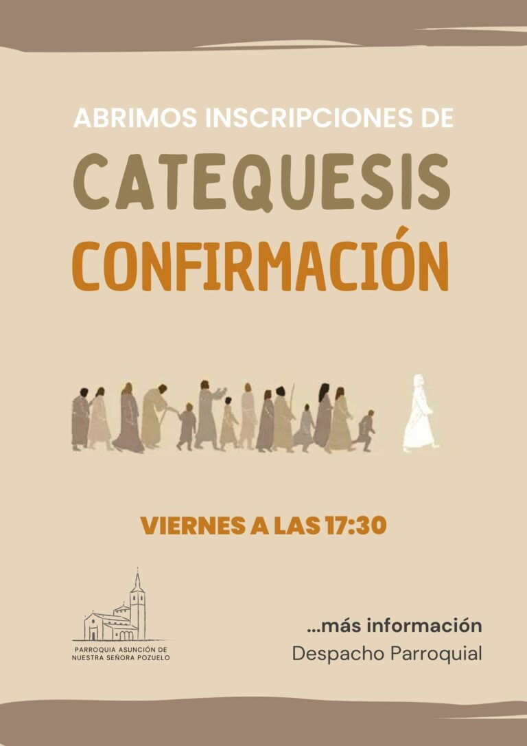 Catequesis: de Confirmación 