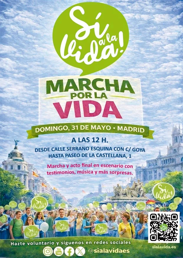 31 de Mayo: Marcha por la Vida 